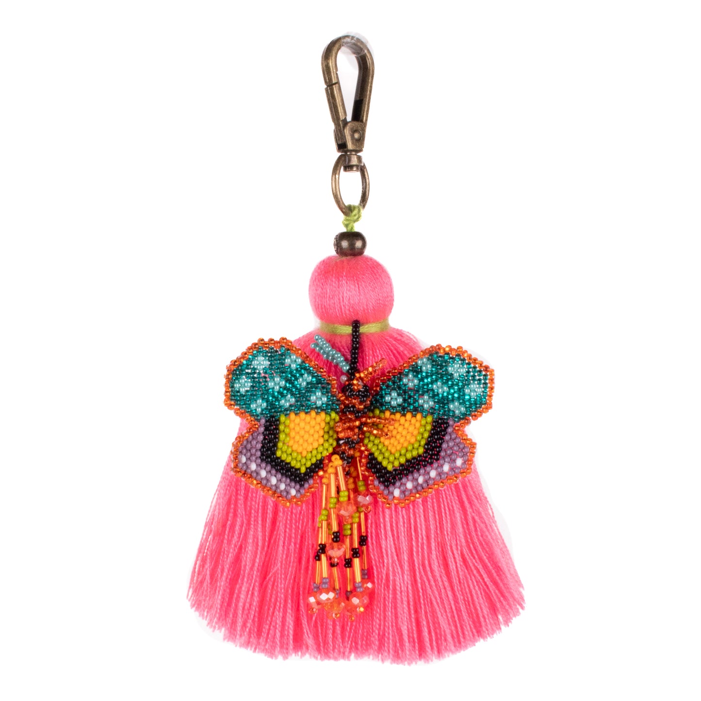 CLASSIC TASSEL - BEADED BUTTERFLY CHARM - NO. 200277