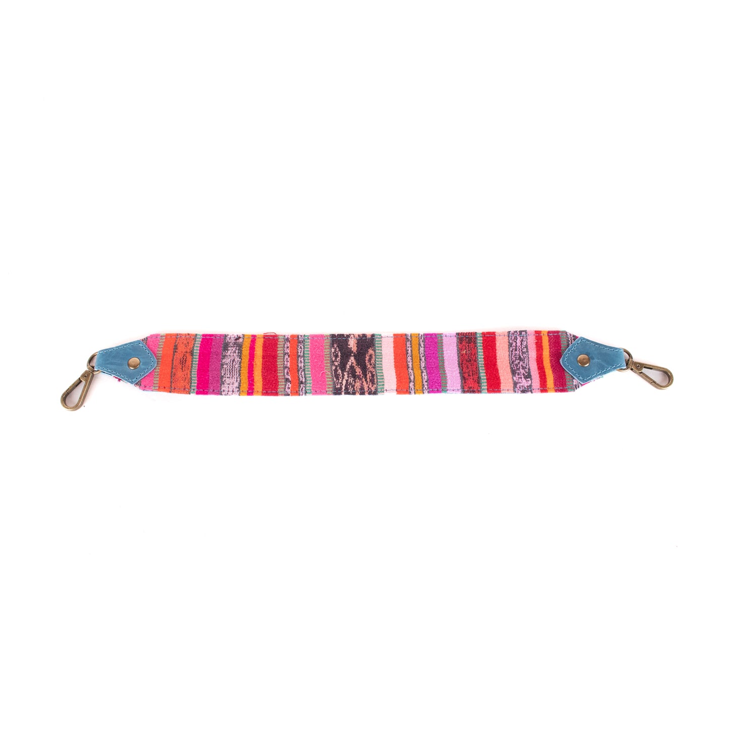 BEATRIZ CDB + DIAMANTE STRAP - OOAK HUIPIL - CORTE LINING - CERULEAN - NO. 200351
