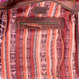 BEATRIZ CDB + DIAMANTE STRAP - OOAK HUIPIL - CORTE LINING - COPPER - NO. 200353