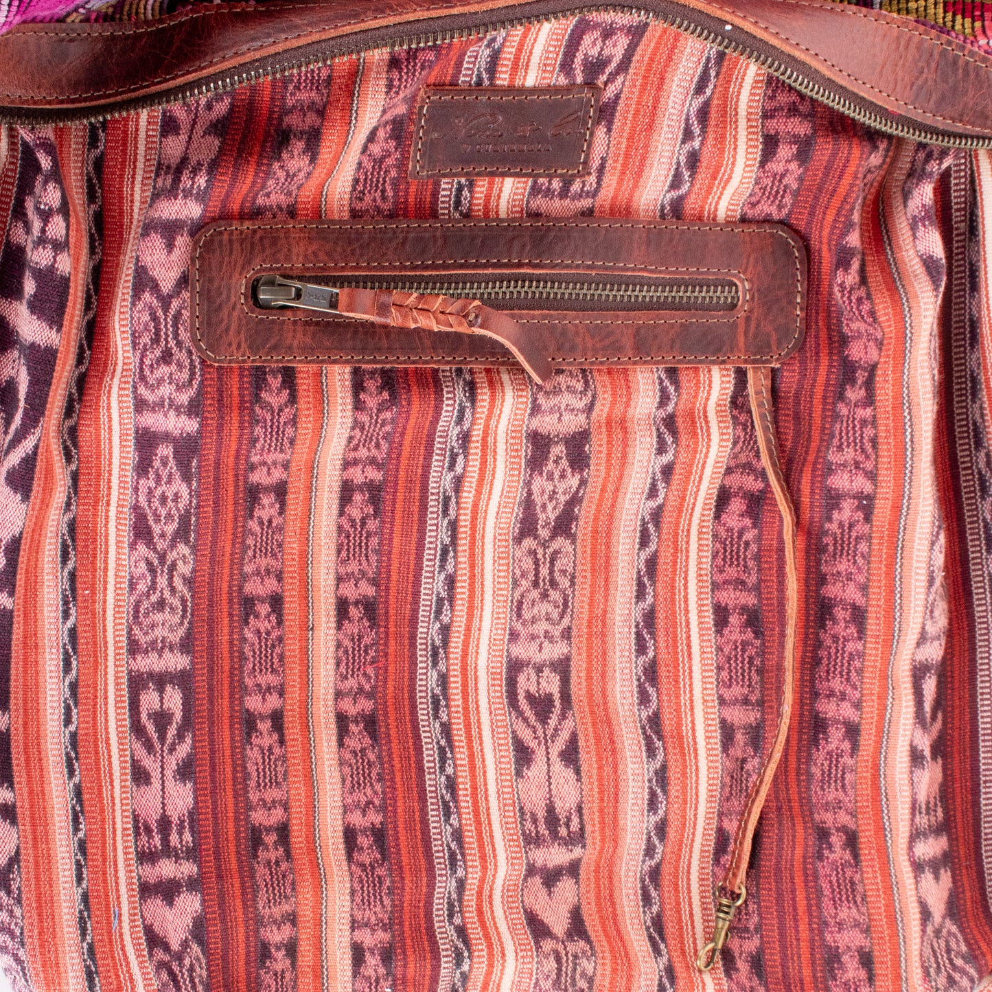 BEATRIZ CDB + DIAMANTE STRAP - OOAK HUIPIL - CORTE LINING - COPPER - NO. 200353