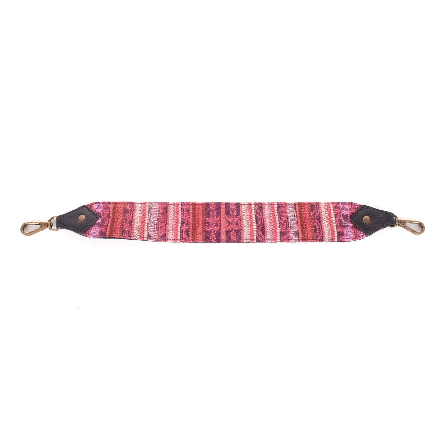 BEATRIZ CDB + DIAMANTE STRAP - OOAK HUIPIL - CORTE LINING - BLACK - NO. 200354