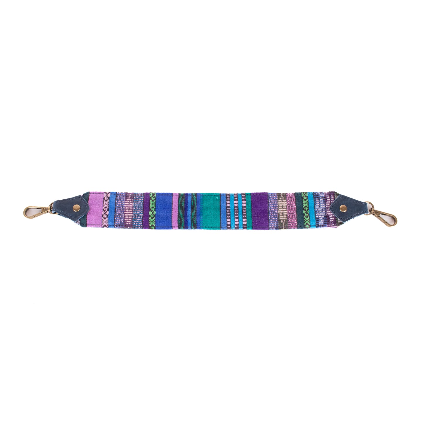 BEATRIZ MCDB + DIAMANTE STRAP - OOAK HUIPIL - CORTE LINING - NAVY - NO. 200362