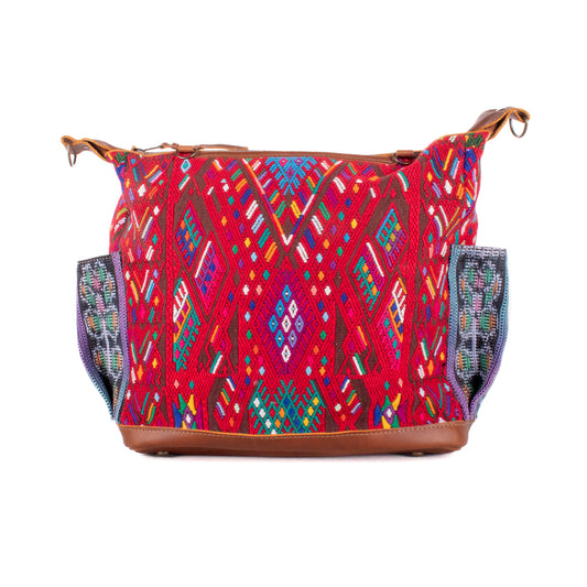 BEATRIZ MCDB + DIAMANTE STRAP - OOAK HUIPIL - CORTE LINING - CERULEAN - NO. 200368