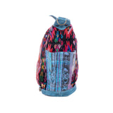 BEATRIZ MCDB + DIAMANTE STRAP - OOAK HUIPIL - CORTE LINING - CERULEAN - NO. 200368