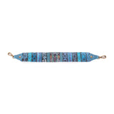 BEATRIZ MCDB + DIAMANTE STRAP - OOAK HUIPIL - CORTE LINING - CERULEAN - NO. 200368