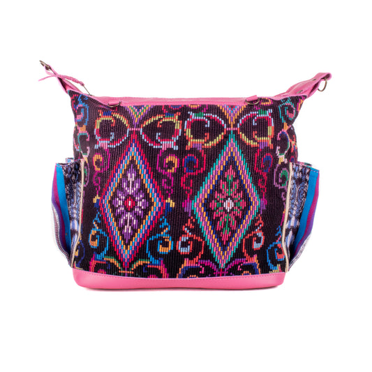 BEATRIZ MCDB + DIAMANTE STRAP - OOAK HUIPIL - CORTE LINING - JAZZY - NO. 200369