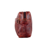 LARGE WANDER SET - FULL LEATHER & JADE/SILVER - COPPER - NO. 200375