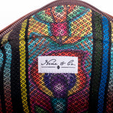 LARGE WANDER SET - FULL LEATHER & JADE/SILVER - COPPER - NO. 200375