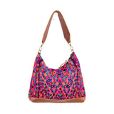 SMALL PENELOPE BAG - OOAK HUIPIL - CAFE - NO. 200385
