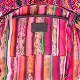 SMALL PENELOPE BAG - OOAK HUIPIL - BLACK - NO. 200394