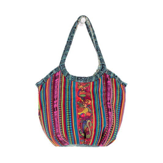 MEDIUM VOYAGER BAG - TWO TONE CORTE - NO. 200407