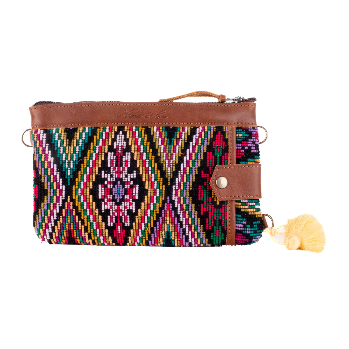 EVERYTHING CLUTCH - OOAK HUIPIL - CAFE - NO. 200417