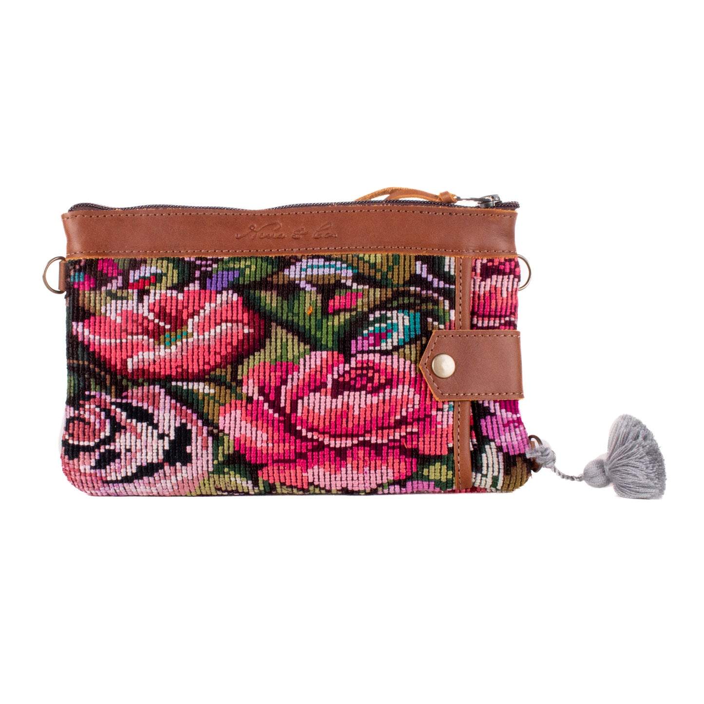 EVERYTHING CLUTCH - OOAK HUIPIL - CAFE - NO. 200420
