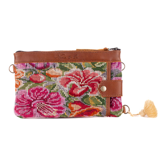 EVERYTHING CLUTCH - OOAK HUIPIL - CAFE - NO. 200433