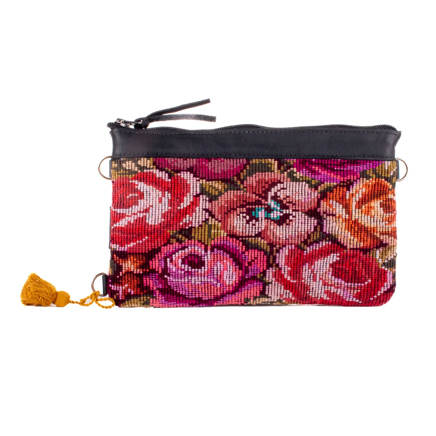 EVERYTHING CLUTCH - OOAK HUIPIL - BLACK - NO. 200437