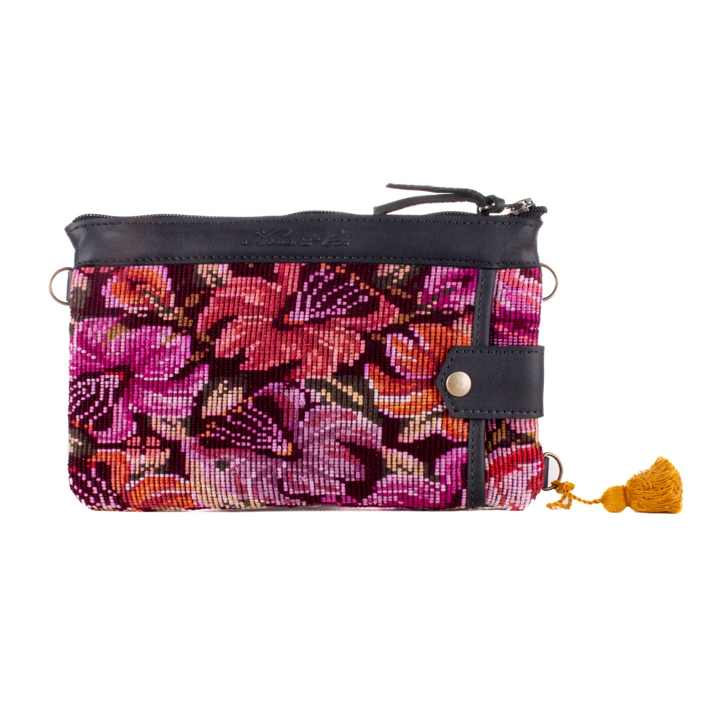 EVERYTHING CLUTCH - OOAK HUIPIL - BLACK - NO. 200437