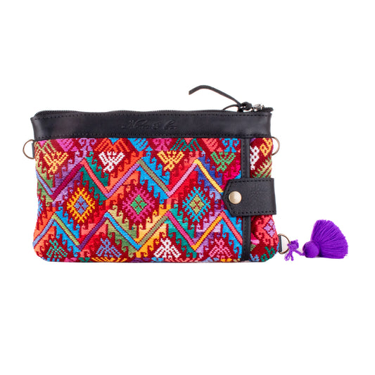 EVERYTHING CLUTCH - OOAK HUIPIL - BLACK - NO. 200438