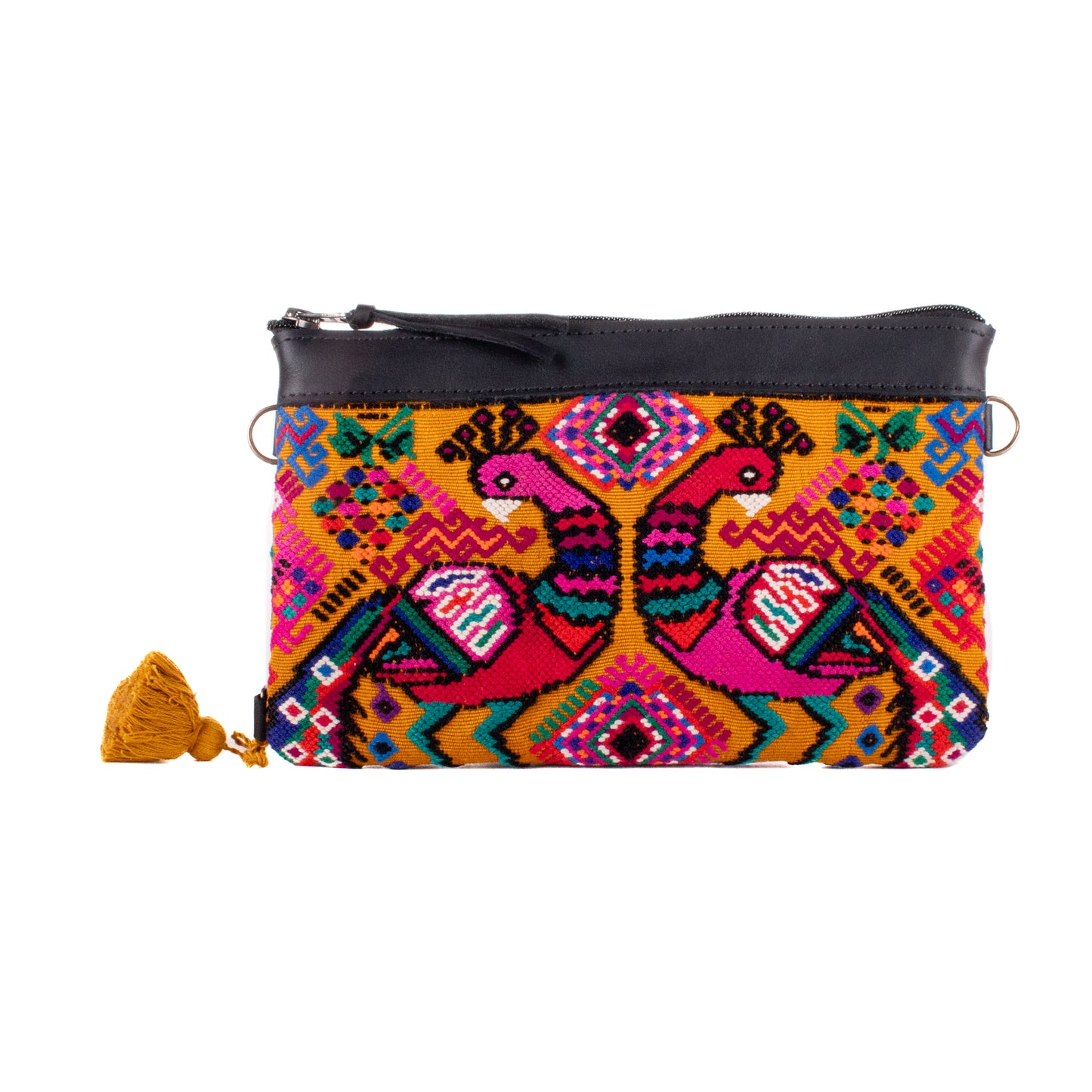 EVERYTHING CLUTCH - OOAK HUIPIL - BLACK - NO. 200439