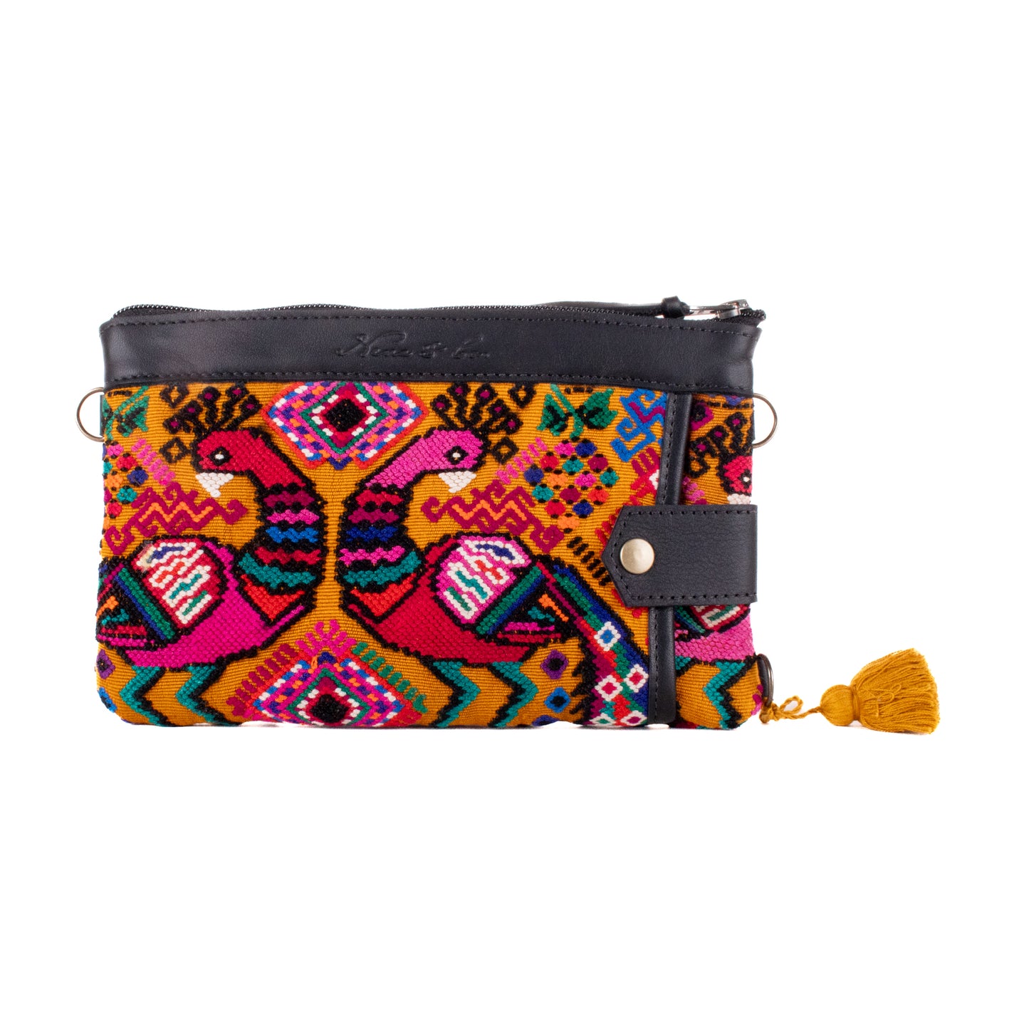 EVERYTHING CLUTCH - OOAK HUIPIL - BLACK - NO. 200439