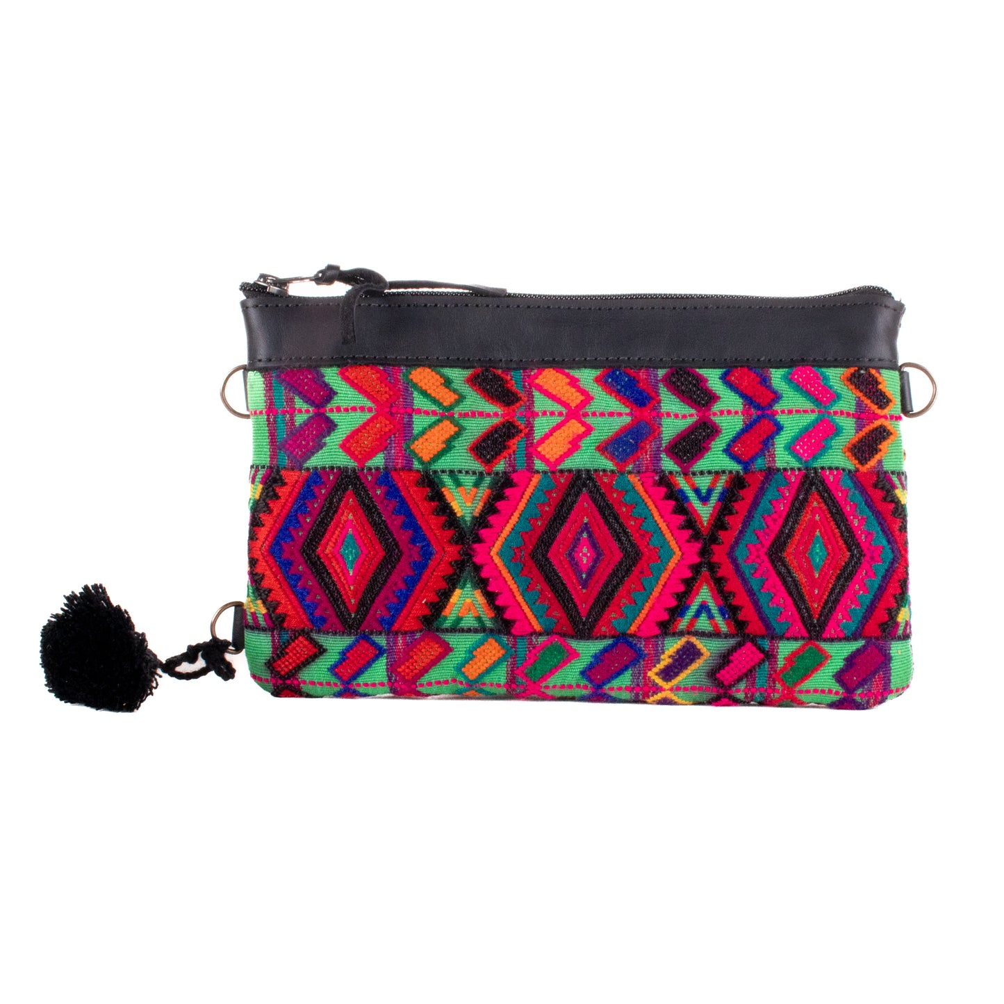 EVERYTHING CLUTCH - OOAK HUIPIL - BLACK - NO. 200441