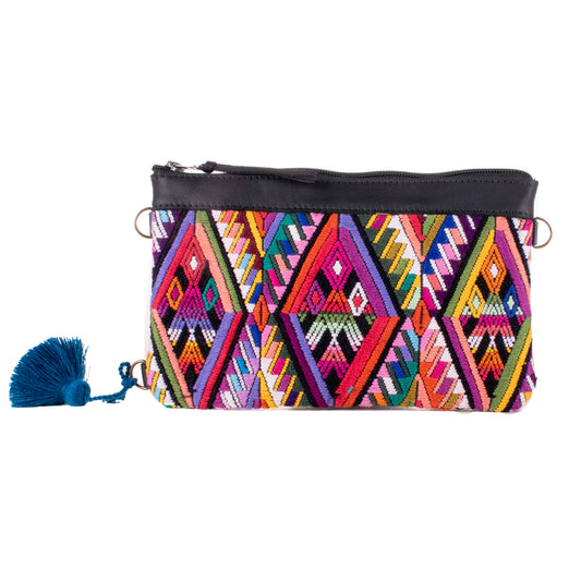 EVERYTHING CLUTCH - OOAK HUIPIL - BLACK - NO. 200442