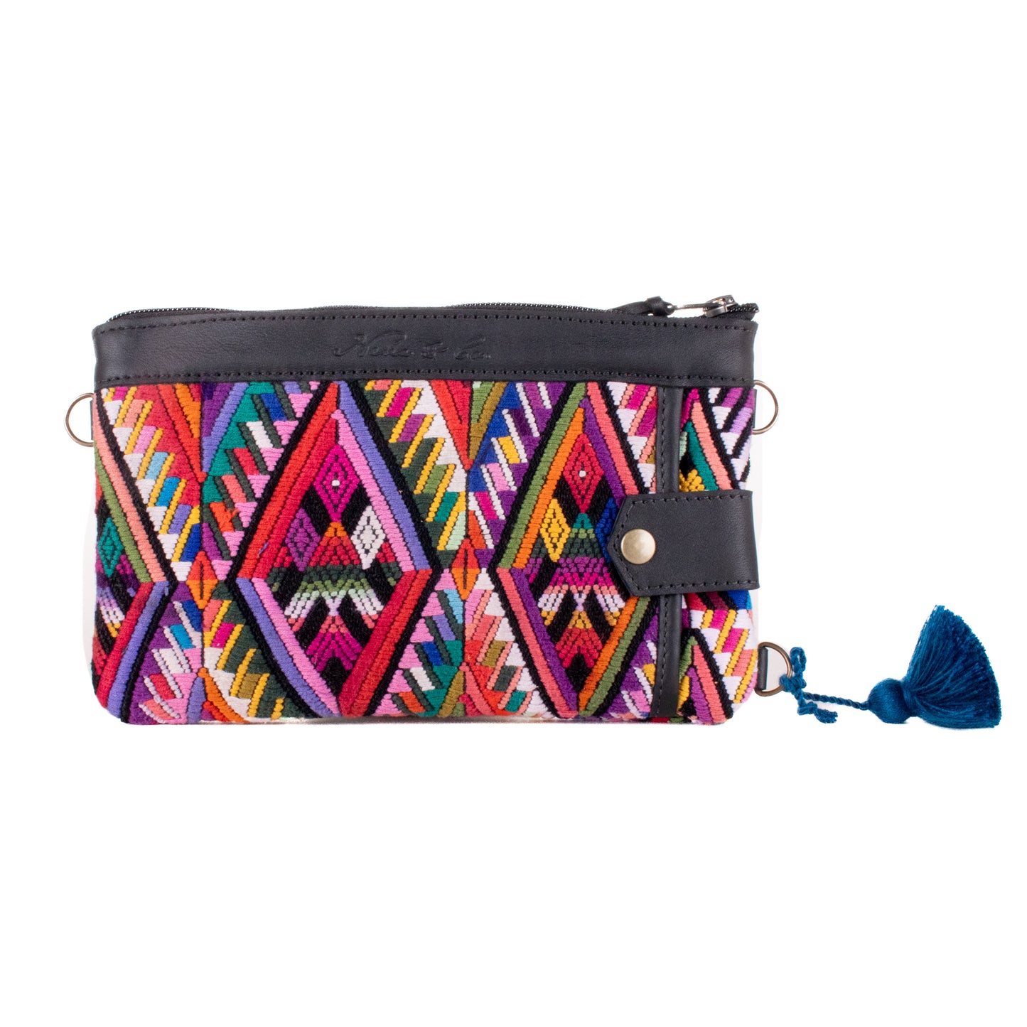 EVERYTHING CLUTCH - OOAK HUIPIL - BLACK - NO. 200442