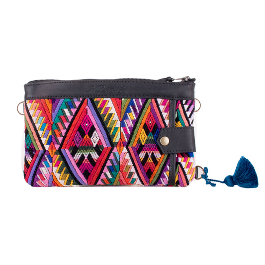 EVERYTHING CLUTCH - OOAK HUIPIL - BLACK - NO. 200442