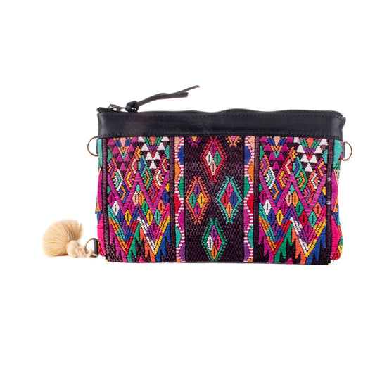 EVERYTHING CLUTCH - OOAK HUIPIL - BLACK - NO. 200443