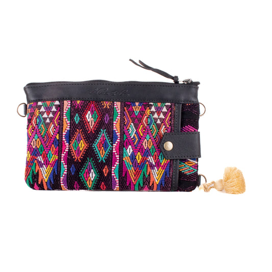 EVERYTHING CLUTCH - OOAK HUIPIL - BLACK - NO. 200443