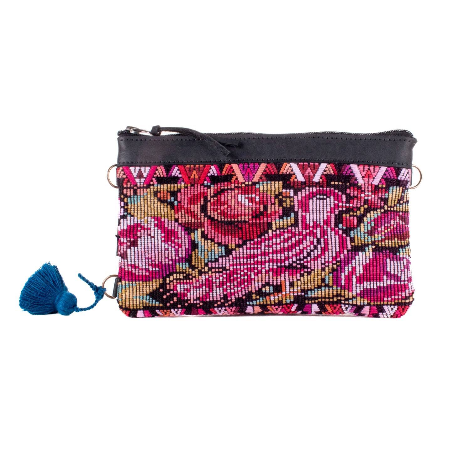 EVERYTHING CLUTCH - OOAK HUIPIL - BLACK - NO. 200444