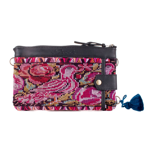 EVERYTHING CLUTCH - OOAK HUIPIL - BLACK - NO. 200444