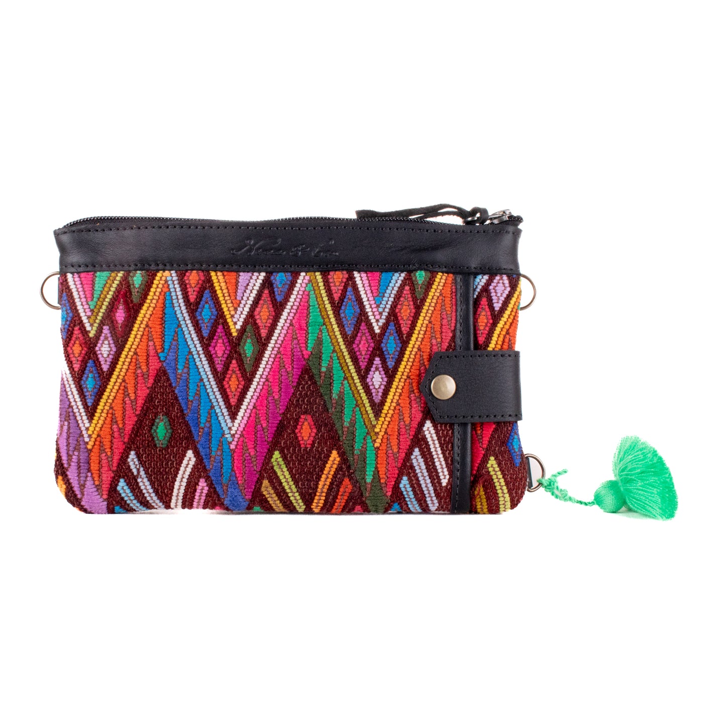 EVERYTHING CLUTCH - OOAK HUIPIL - BLACK - NO. 200445