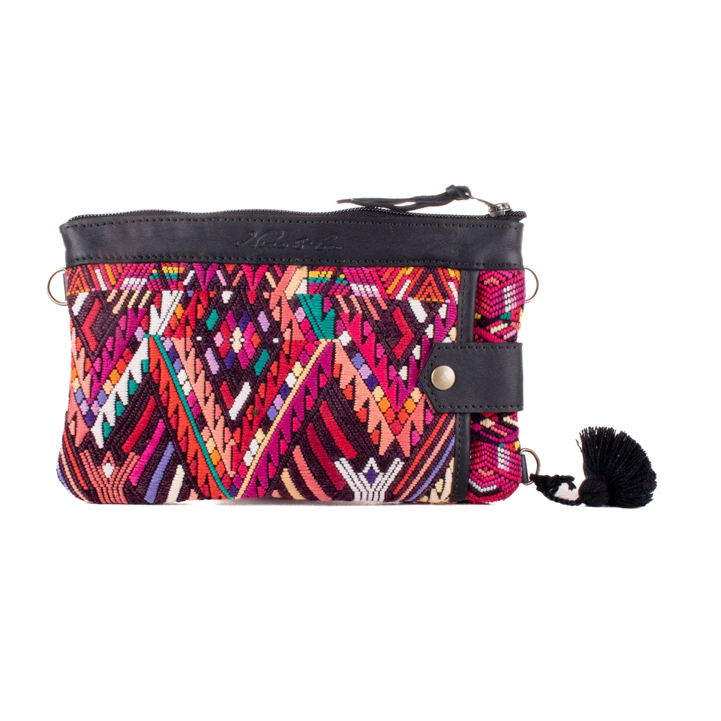 EVERYTHING CLUTCH - OOAK HUIPIL - BLACK - NO. 200446