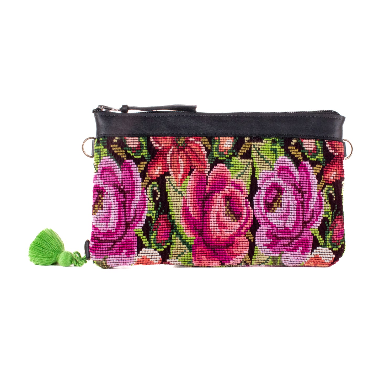 EVERYTHING CLUTCH - OOAK HUIPIL - BLACK - NO. 200447