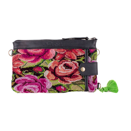 EVERYTHING CLUTCH - OOAK HUIPIL - BLACK - NO. 200447