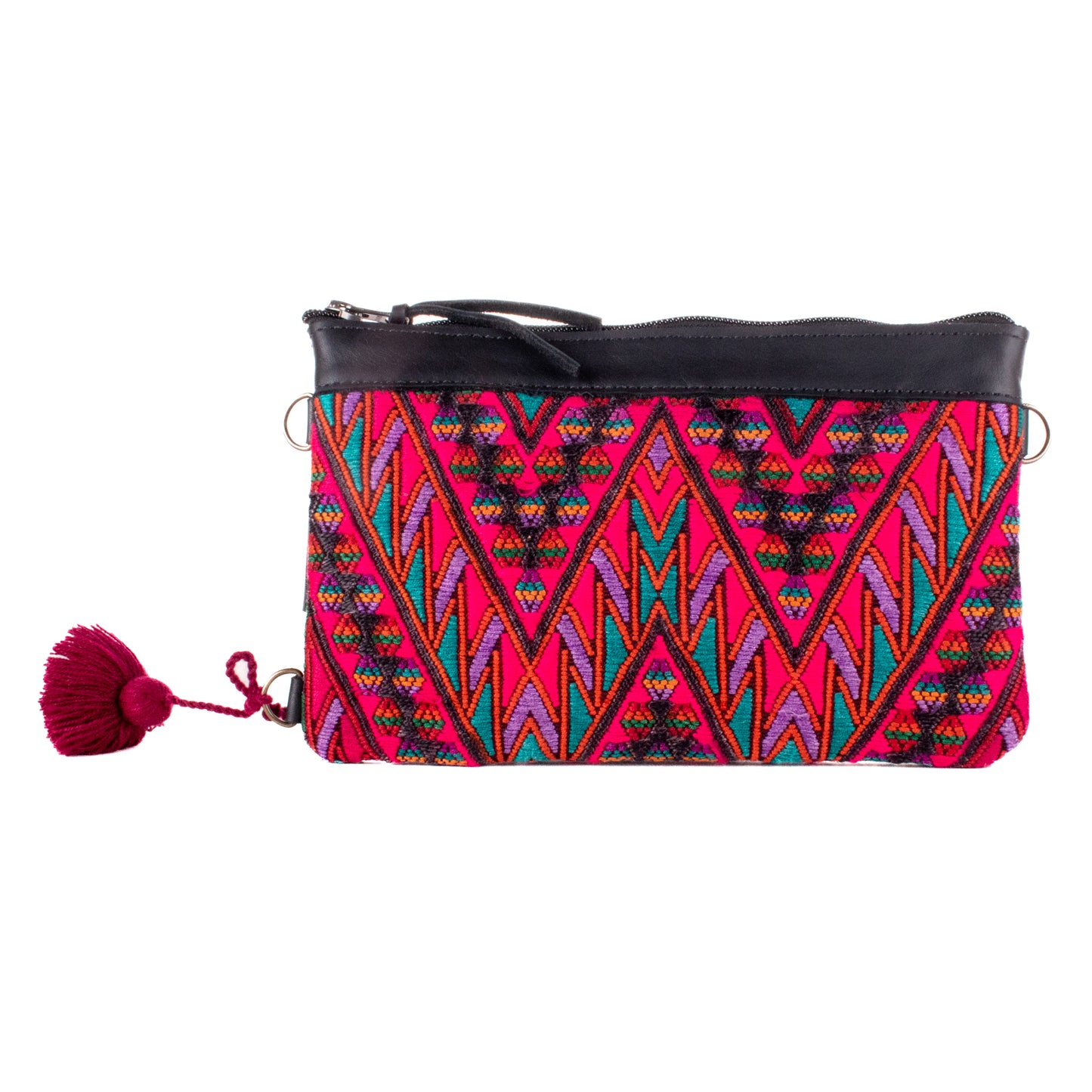 EVERYTHING CLUTCH - OOAK HUIPIL - BLACK - NO. 200449