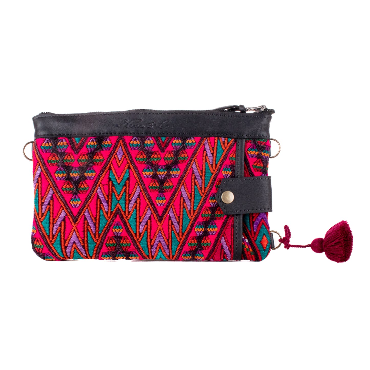 EVERYTHING CLUTCH - OOAK HUIPIL - BLACK - NO. 200449