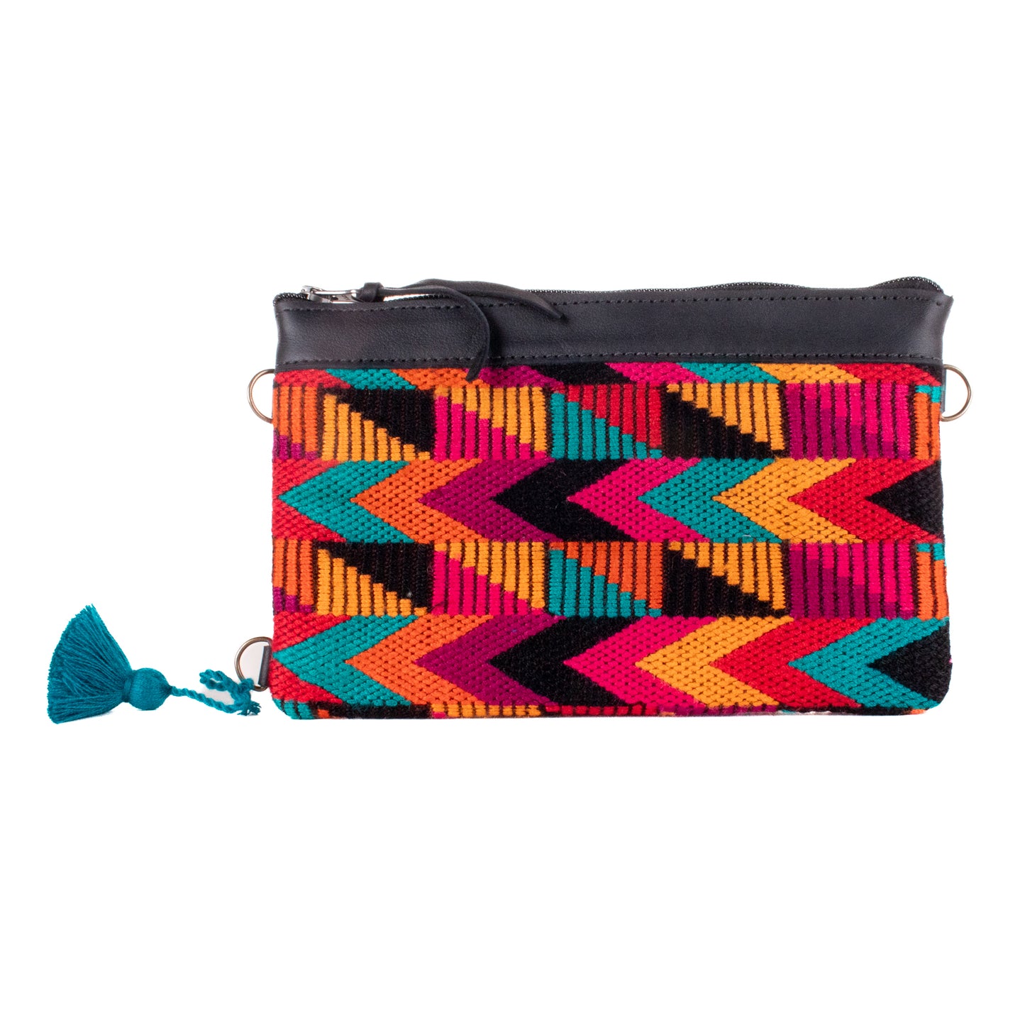 EVERYTHING CLUTCH - OOAK HUIPIL - BLACK - NO. 200451