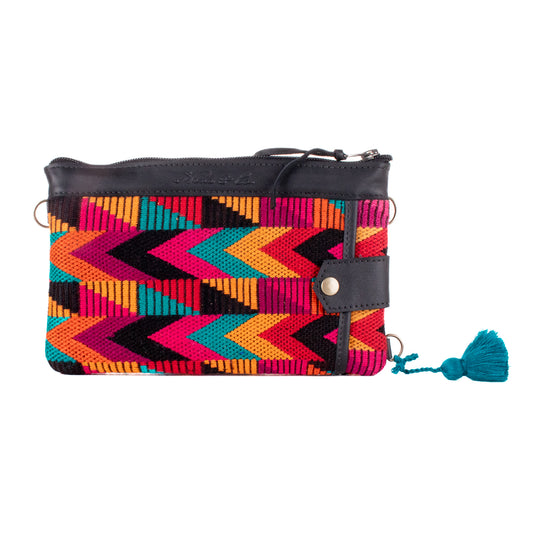 EVERYTHING CLUTCH - OOAK HUIPIL - BLACK - NO. 200451