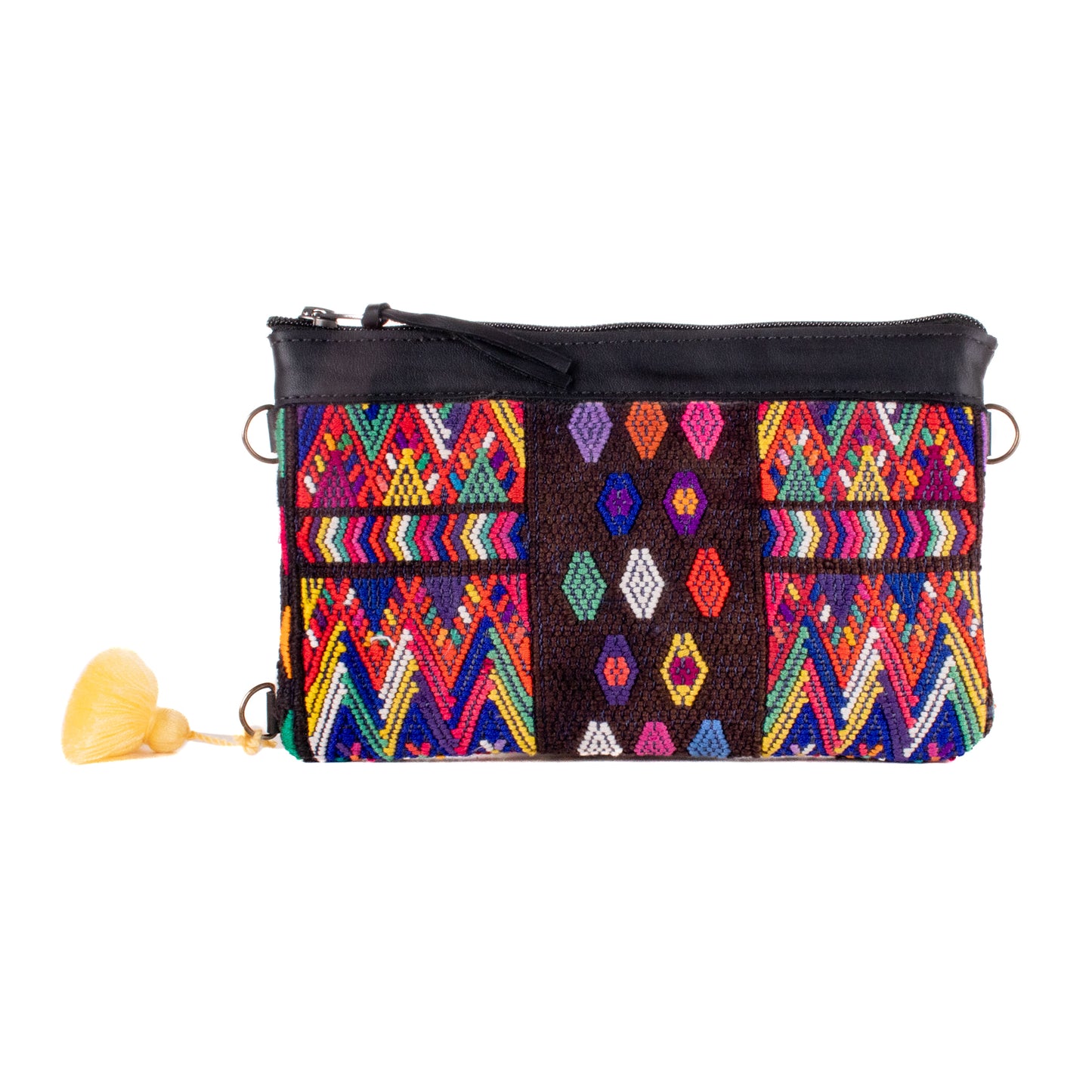 EVERYTHING CLUTCH - OOAK HUIPIL - BLACK - NO. 200453