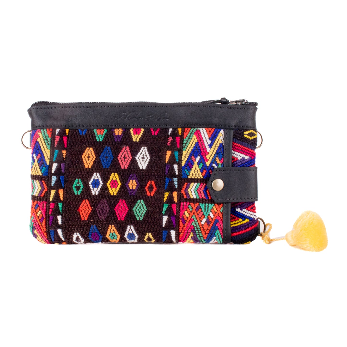 EVERYTHING CLUTCH - OOAK HUIPIL - BLACK - NO. 200453
