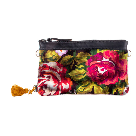 EVERYTHING CLUTCH - OOAK HUIPIL - BLACK - NO. 200454