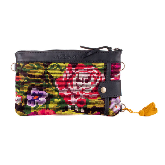 EVERYTHING CLUTCH - OOAK HUIPIL - BLACK - NO. 200454