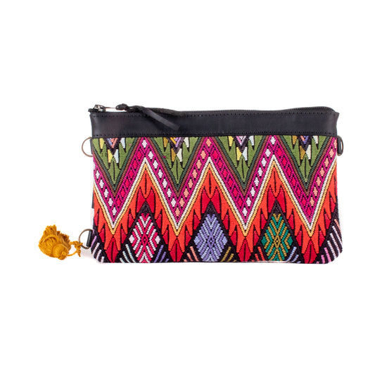 EVERYTHING CLUTCH - OOAK HUIPIL - BLACK - NO. 200455