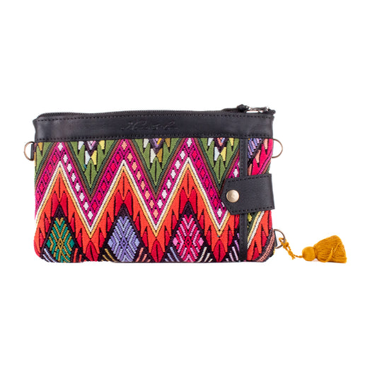 EVERYTHING CLUTCH - OOAK HUIPIL - BLACK - NO. 200455
