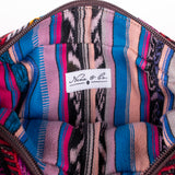 WANDER CROSSBODY BAG - LARGE - OOAK HUIPIL - CAFE - NO. 200464