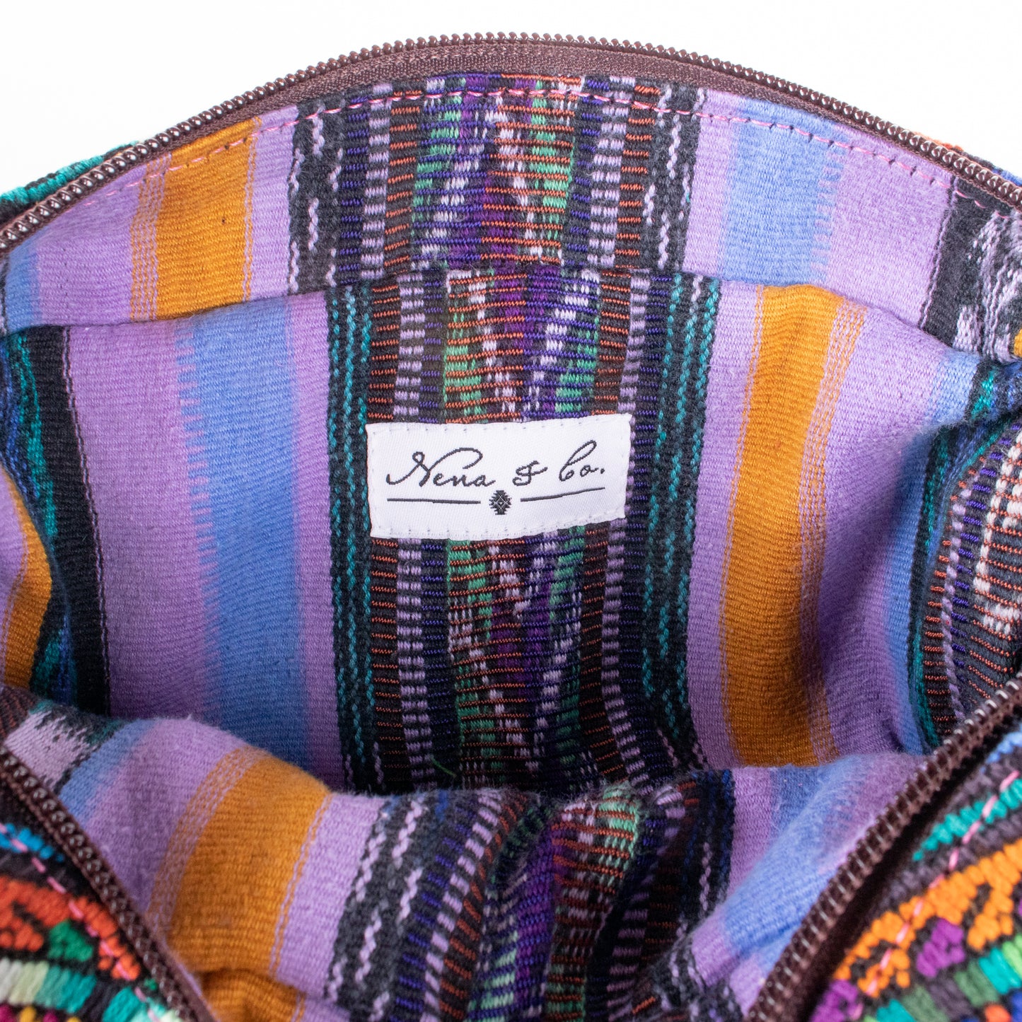 WANDER CROSSBODY BAG - LARGE - OOAK HUIPIL - JAZZY - NO. 200479