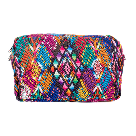 WANDER CROSSBODY BAG - LARGE - OOAK HUIPIL - JAZZY - NO. 200479