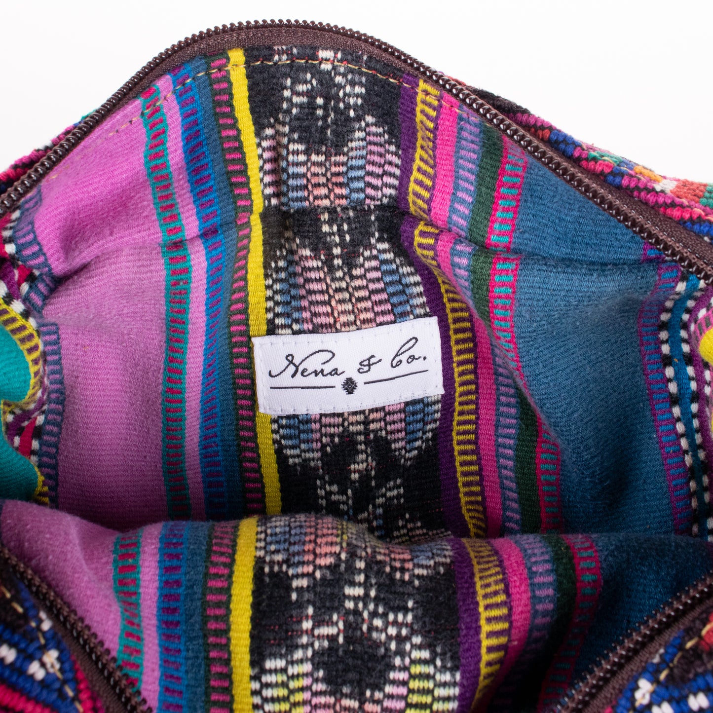 WANDER CROSSBODY BAG - LARGE - OOAK HUIPIL - DUNA AMARILLA - NO. 200484