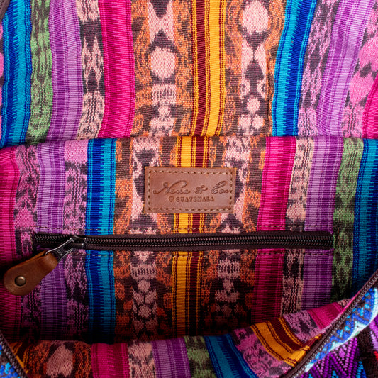 ETHAN BAG - OOAK HUIPIL - CAFE - NO. 200493